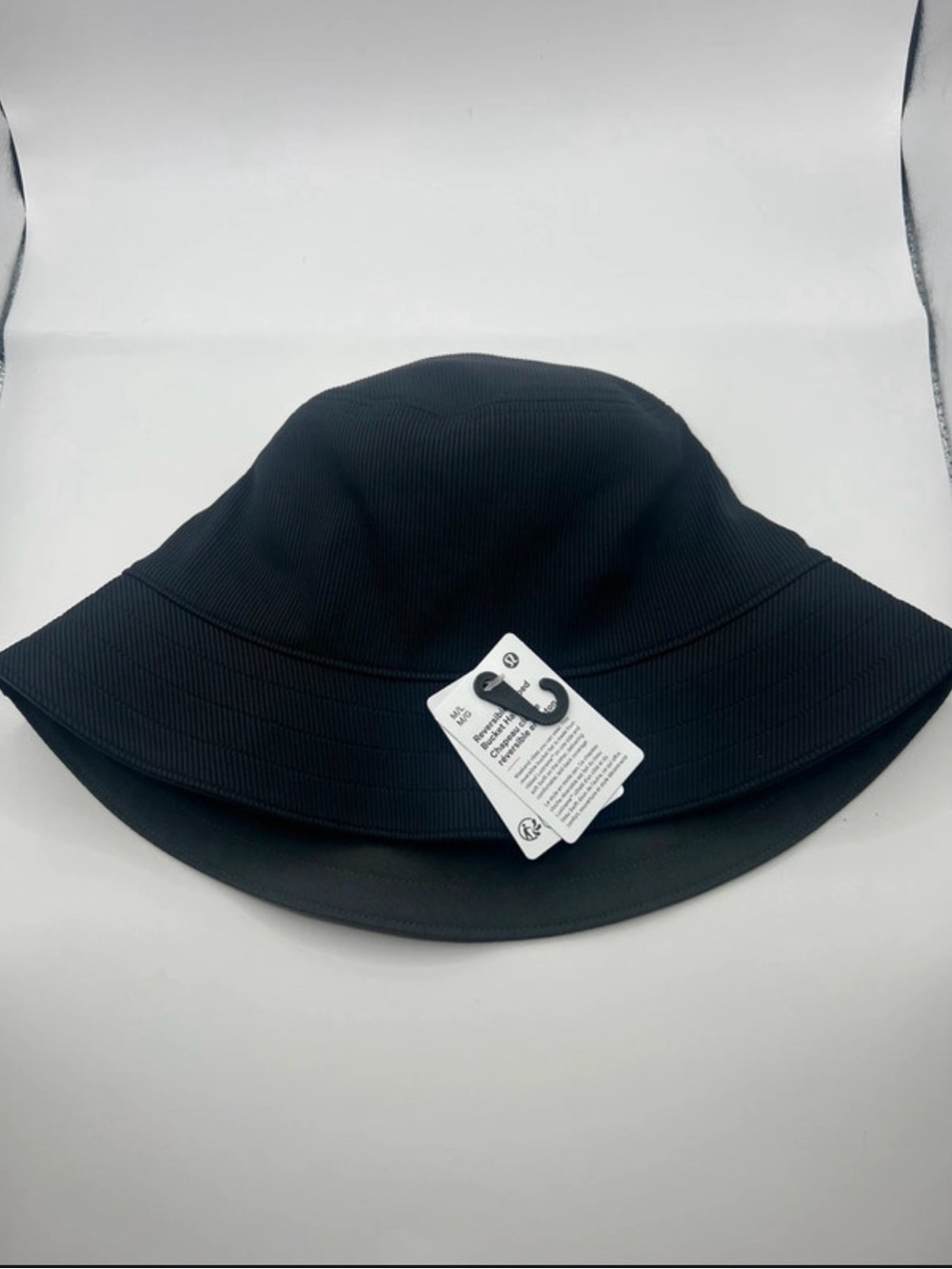 lululemon athletica Black Ribbed Bucket Hat